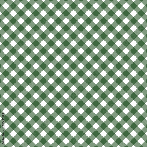 Wallpaper Mural 2 Color Horizontal, Vertical, Diagonal Plaid Seamless Pattern | Checkered Background Design for Fabric, Digital Print, Wallpaper and Textile Torontodigital.ca