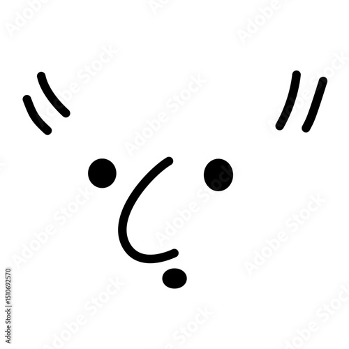 face shaped scribbles