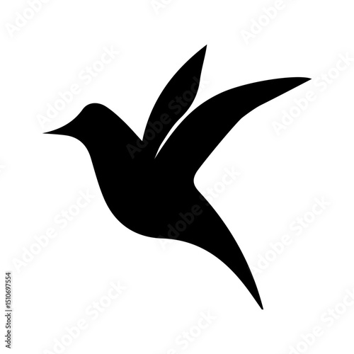 colibri glyph icon