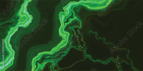 marble texture, ink pattern liquid swirl paint luxurious art ideas concept. luxury emerald tone background	

