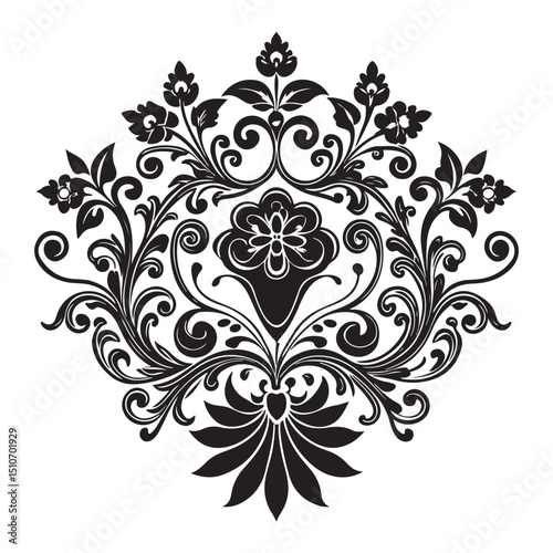 Beautiful vintage vector decorative elements art