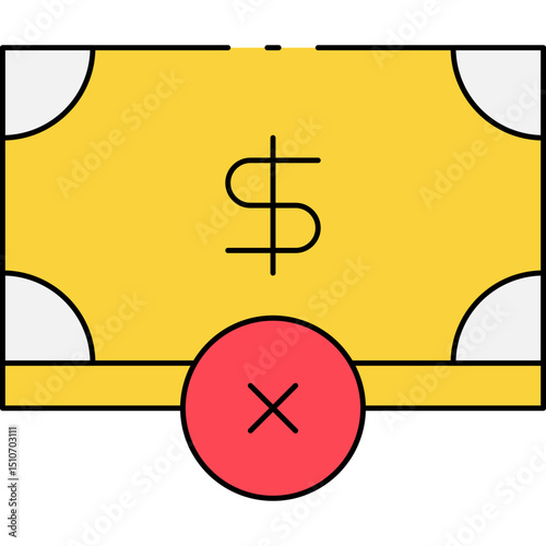 Money single icon vector illustration