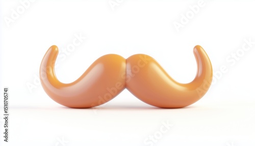 Vintage Fancy Labels With A Retro Twist: Unique Mustache Designs Perfect For Adding A Touch Of Nostalgia And Sophistication To Any Project. photo