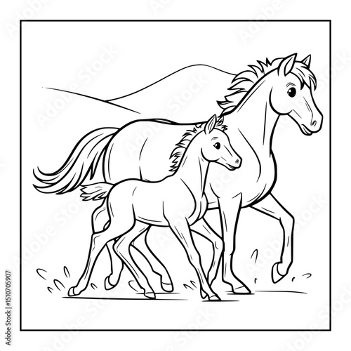 Firm Animal Cartoon Vector illustration