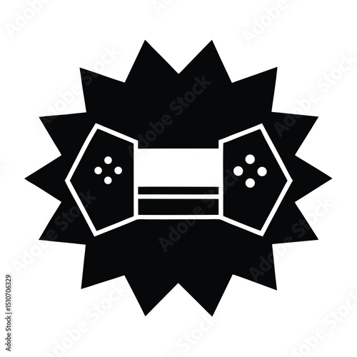 Game developer element isolated loading screen mockup on white background