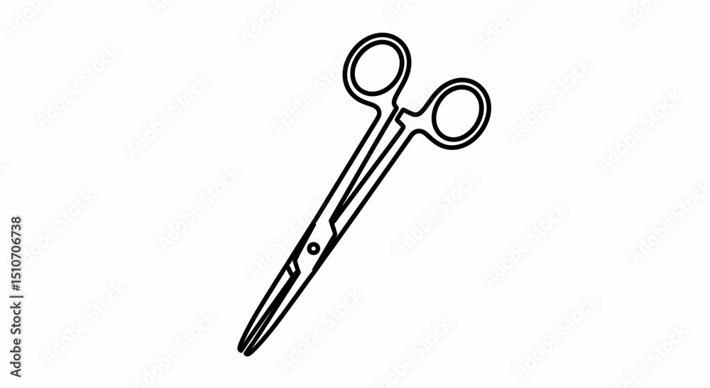 Scalpel Icon Line Art Illustration of a Surgical Knife Scalpel Icon Line Art Illustration of a Surgical Knife