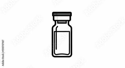 Scalpel Icon Line Art Illustration of a Surgical Knife