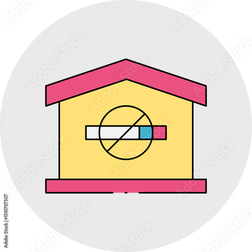 House single icon vector illustration