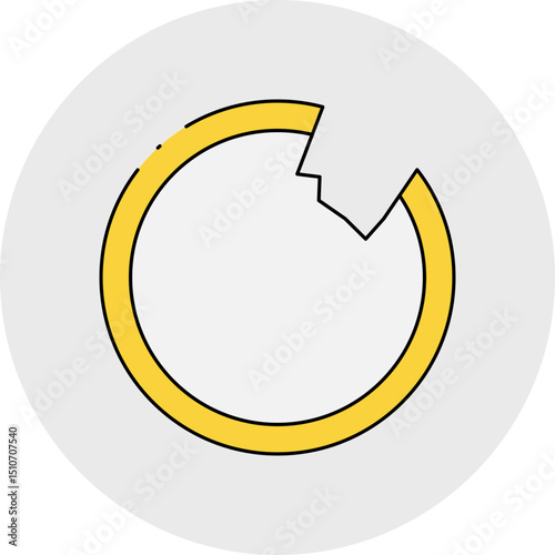 Mirror single icon vector illustration