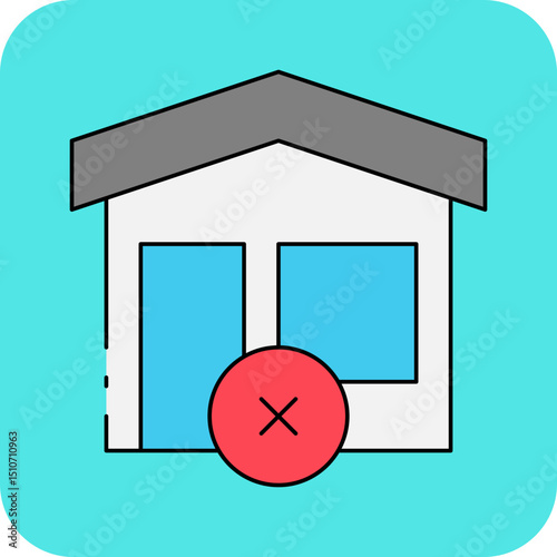 Home single icon vector illustration