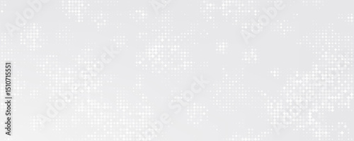 3D white geometric abstract background overlap layer on bright space with rounded triangles effect decoration. Graphic design element modern style concept for banner, flyer, card, cover, or brochure