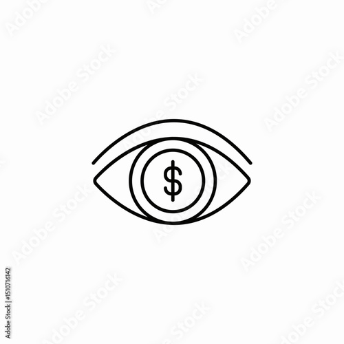 financial audit icon sign vector