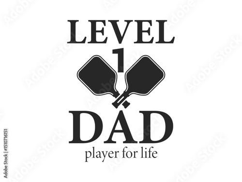 Level 1 dad player for life personalized father’s day gift