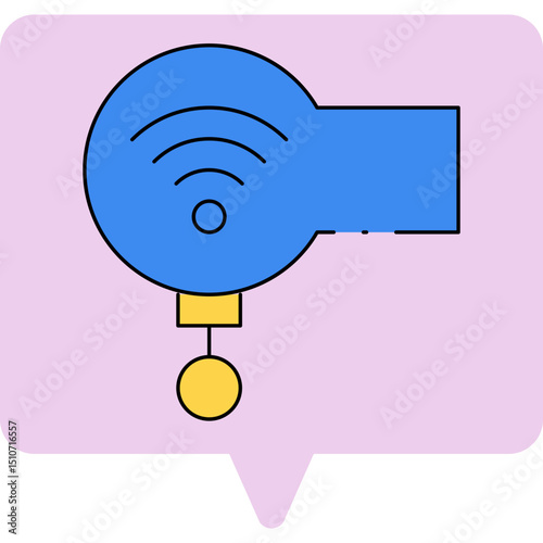 Massager single icon vector illustration