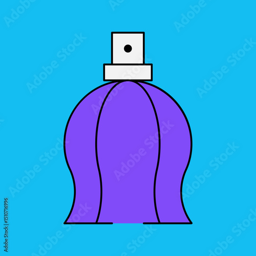 best ferfume single icon vector illustration