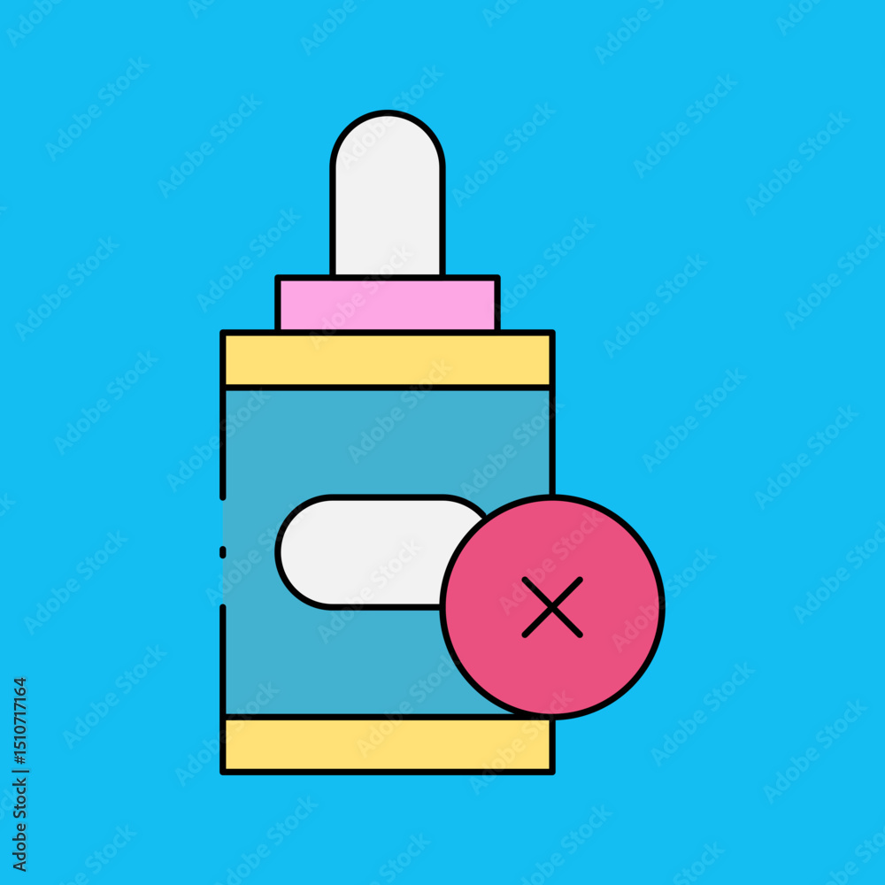 Dropper single icon vector illustration Dropper single icon vector illustration