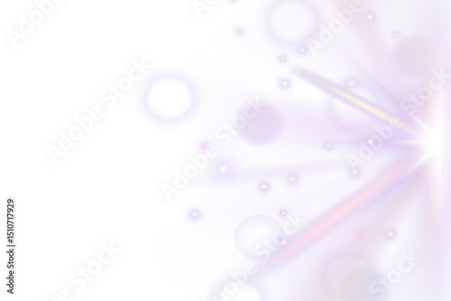 Png crystal rainbow light sparkles with glow and flare in abstract background with prism shine magic glare glass reflection glitter spectrum beam effect overlay