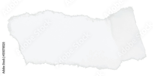 Soft-edge ripped paper with smooth vector gradient, perfect for overlay effects, digital journaling, design accents, print design, or textured visual project compositions