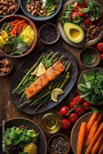 Wallpaper Mural fresh vegetables on the market Torontodigital.ca