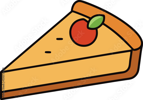 Delicious Apple Pie Slice A Sweet Treat for Autumn