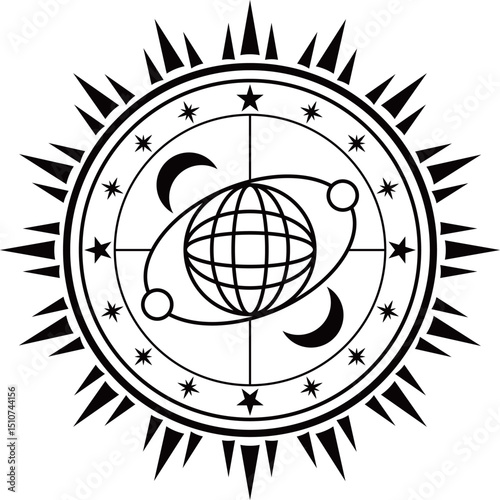 宇宙の魔法陣