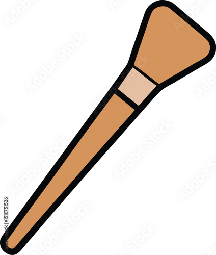 Versatile Makeup Brush Perfect for Seamless Application and Blending