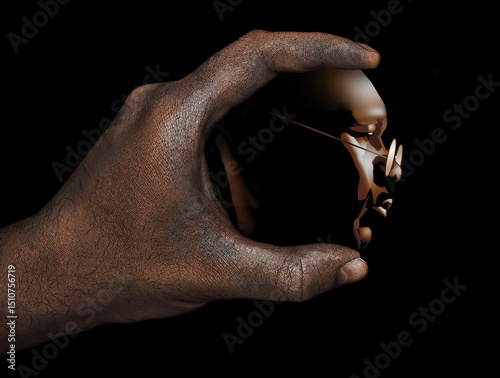 Valokuvatapetti Superiority complex or inferiority complex