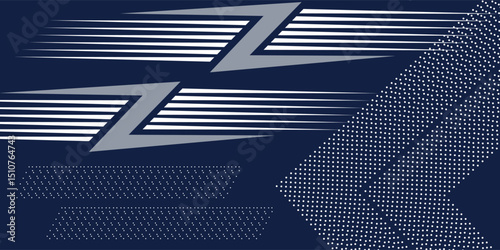 Wrap Design For Car vectors. Sports stripes, car stickers black color. Racing decals for tuning.