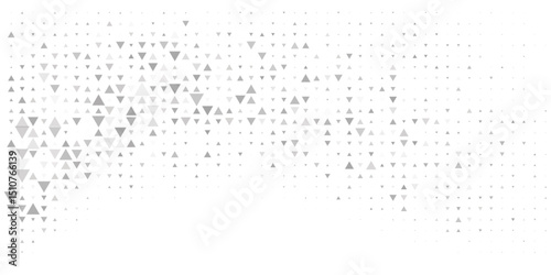 Dark Silver, Gray vector cover in polygonal style. Modern abstract illustration with colorful triangles. Pattern for commercials. EPS 10