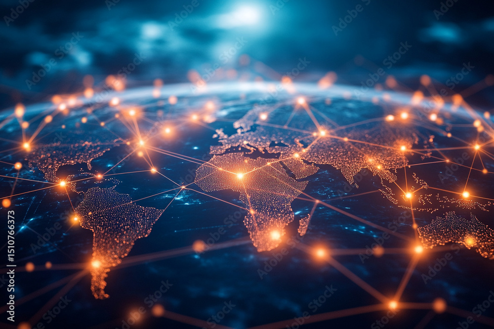 Fototapeta premium case study on how a remote-first business improved team cohesion and information flow through enhanced virtual communication practices