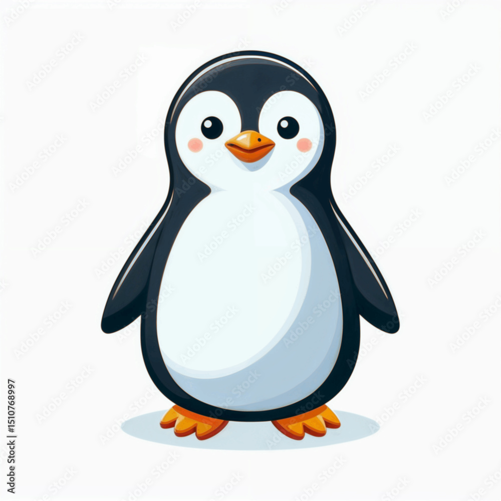 Obraz premium penguin on the snow