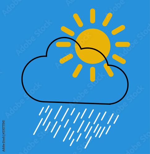 cloud and sun