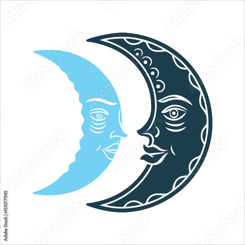Stregheria Moon Faces, Italian Folk Witchcraft