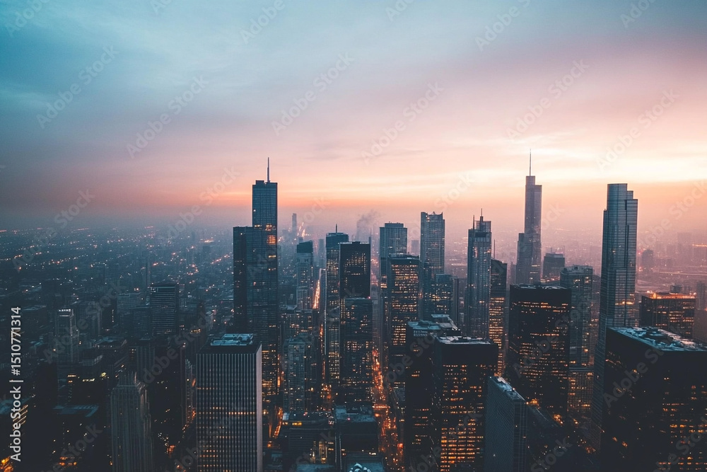 Fototapeta premium discussion on how ethical considerations in IoT will shape the future development of smart cities, ensuring equity and inclusion