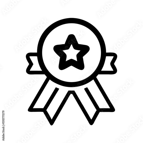 Victory, achievement Vector pictograms of trophy, first place medal, celebration, laurel wreath, crown, and winner podium silhouette  illustration.
