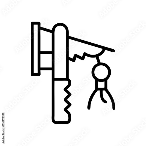 Outline of a construction tool for execution and measurement purposes  