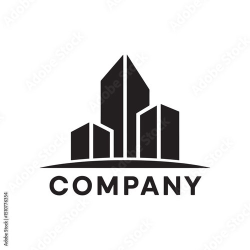 Real Estate Logo Design Vector, Building Logo Design, Unique and professional Logo Design