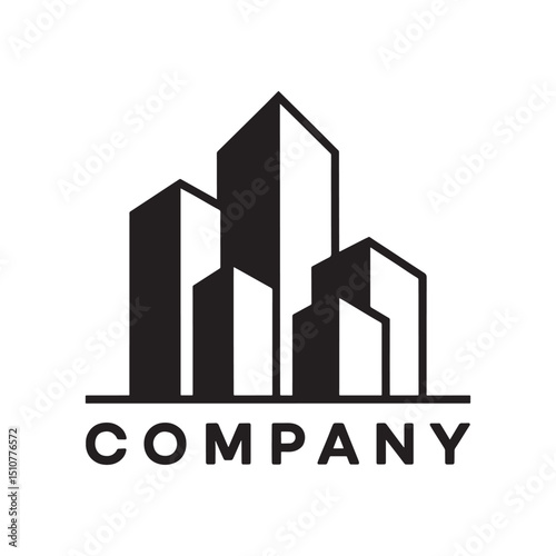 Real Estate Logo Design Vector, Building Logo Design, Unique and professional Logo Design
