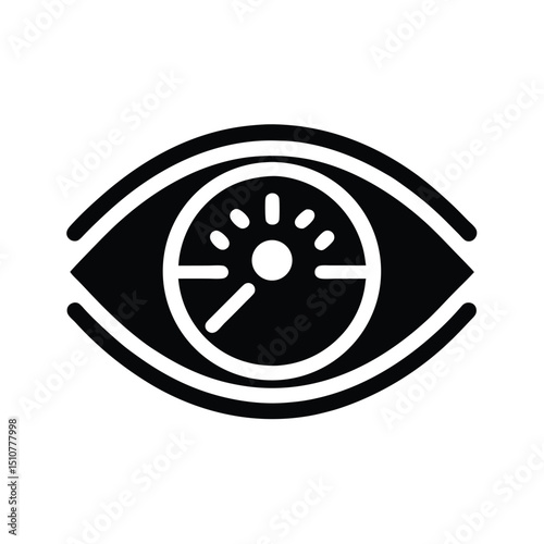 Blind Icon Vector Flat Clean Look Isolated