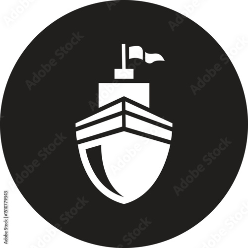 List of different type of water transportation, ships, and boats icon set. Artwork of cruise, brig, sailboat, yacht ferry, trawler,