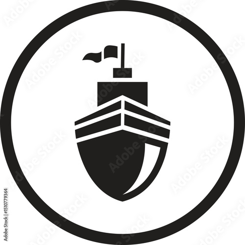 List of different type of water transportation, ships, and boats icon set. Artwork of cruise, brig, sailboat, yacht ferry, trawler,