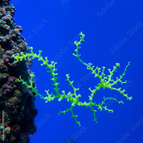 Isolated Laminaria Spirulina Fucus Litotamnia Se Image with 40 Keywords