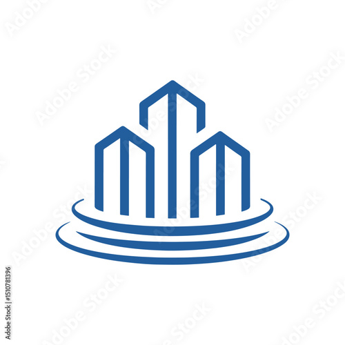 Real Estate Logo Design Vector, Building Logo Design, Unique and professional Logo Design