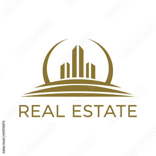 Real Estate Logo Design Vector, Building Logo Design, Unique and professional Logo Design