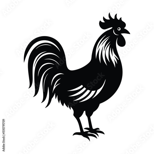 rooster silhouette 