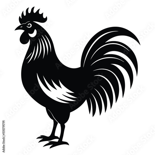 rooster silhouette 