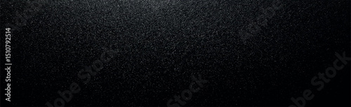 Black perforated background with black holes and glow - Vector