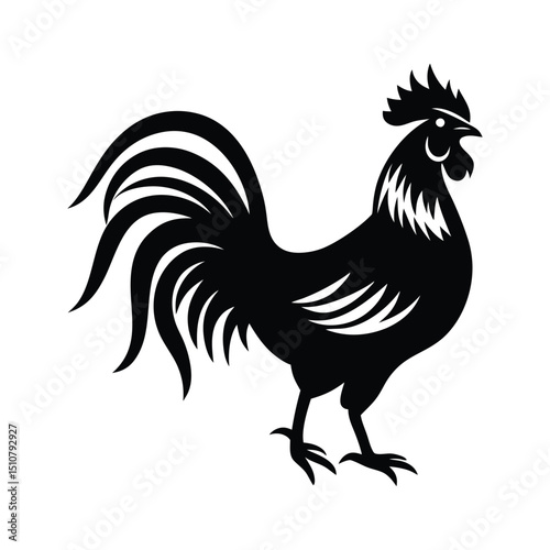 rooster silhouette 