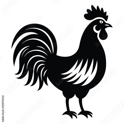 rooster silhouette 