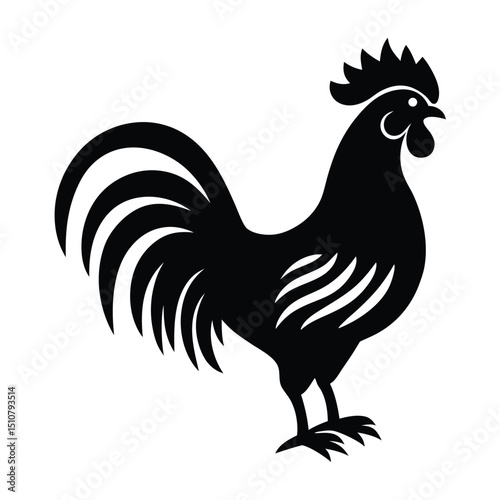 rooster silhouette 